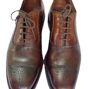 Allen Edmond’s Cornwallis Shoes Chestnut Brown Men’s size 9 1/2